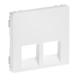 Legrand Valena Life Abdeckung RJ11/RJ45 2-fach Ultraweiß 755420