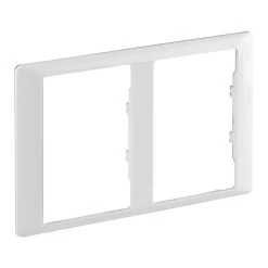 Legrand Valena Life Spezielle Abdeckrahmen Für Doppelsteckdosen 2-fach Ultraweiß 754222