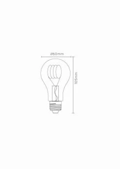 Lucide A60 LED Filament Lampe E27 5W Dimmbar Amber 49042/05/62 -Philips Store lucide a60 led filament lampe e27 5w dimmbar amber 49042 05 624