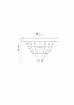 Lucide ES111 LED Lampe GU10 Dim-to-warm 12W Dimmbar Schwarz 95Ra 49041/12/30 -Philips Store lucide es111 led lampe gu10 dim to warm 12w dimmbar schwarz 95ra 49041 12 306