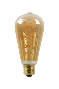 Lucide ST64 LED Filament Lampe E27 4,9W Dimmbar Amber 49034/05/62 6 Lucide ST64 LED Filament Lampe E27 4,9W Dimmbar Amber 49034/05/62 -Philips Store lucide st64 led filament lampe e27 49w dimmbar amber 49034 05 623