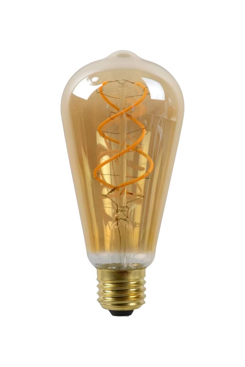 Lucide ST64 LED Filament Lampe E27 4,9W Dimmbar Amber 49034/05/62 3 Lucide ST64 LED Filament Lampe E27 4,9W Dimmbar Amber 49034/05/62 – Bild 3