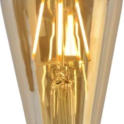 Lucide ST64 LED Filament Lampe E27 5W Dimmbar Amber 49068/05/62 -Philips Store lucide st64 led filament lampe e27 5w dimmbar amber 49068 05 624