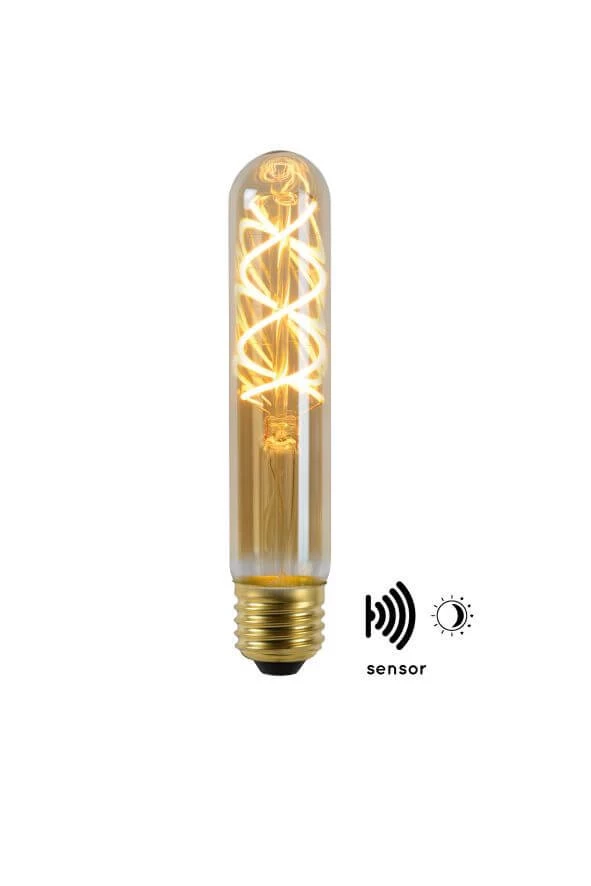 Lucide T32 TWILIGHT LED Filament Lampe E27 4W Amber Sensor 49035/04/62 2 Lucide T32 TWILIGHT LED Filament Lampe E27 4W Amber Sensor 49035/04/62 – Bild 2
