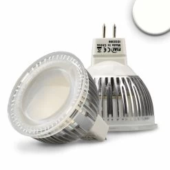 MR16 LED Strahler 6W Glas Diffus, 120°, Neutralweiß