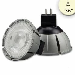MR16 Vollspektrum LED Strahler 7W COB, 36°, 3000K, Dimmbar