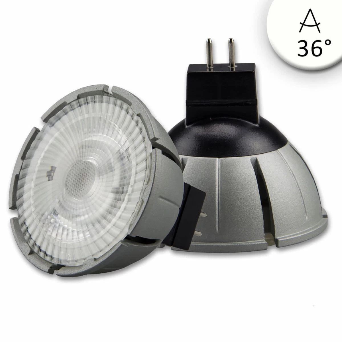 MR16 Vollspektrum LED Strahler 7W COB, 36°, 4000K, Dimmbar 1 MR16 Vollspektrum LED Strahler 7W COB, 36°, 4000K, Dimmbar