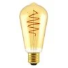Nordlux LED Lampe Filament Deco Spiral E27 Dimmbar 5W 2000K Extra-warmweiss Gold 2080062758