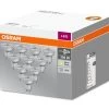Osram 10er-Pack GU10 LED Birne Base 4,3W 350Lm Glas Warmweiss
