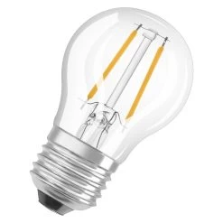 OSRAM LED Lampe Superstar Plus E27 Filament 3,4W 470lm Warmweiss 2700K Dimmbar 90Ra Wie 40W