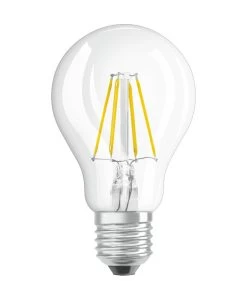 OSRAM LED Lampe VALUE A 40 4W E27 Klar Filament Warmweiss Wie 40W
