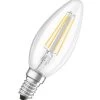 OSRAM Retrofit E14 LED Kerze 4W B40 Filament Klar Neutralweiss Wie 40W