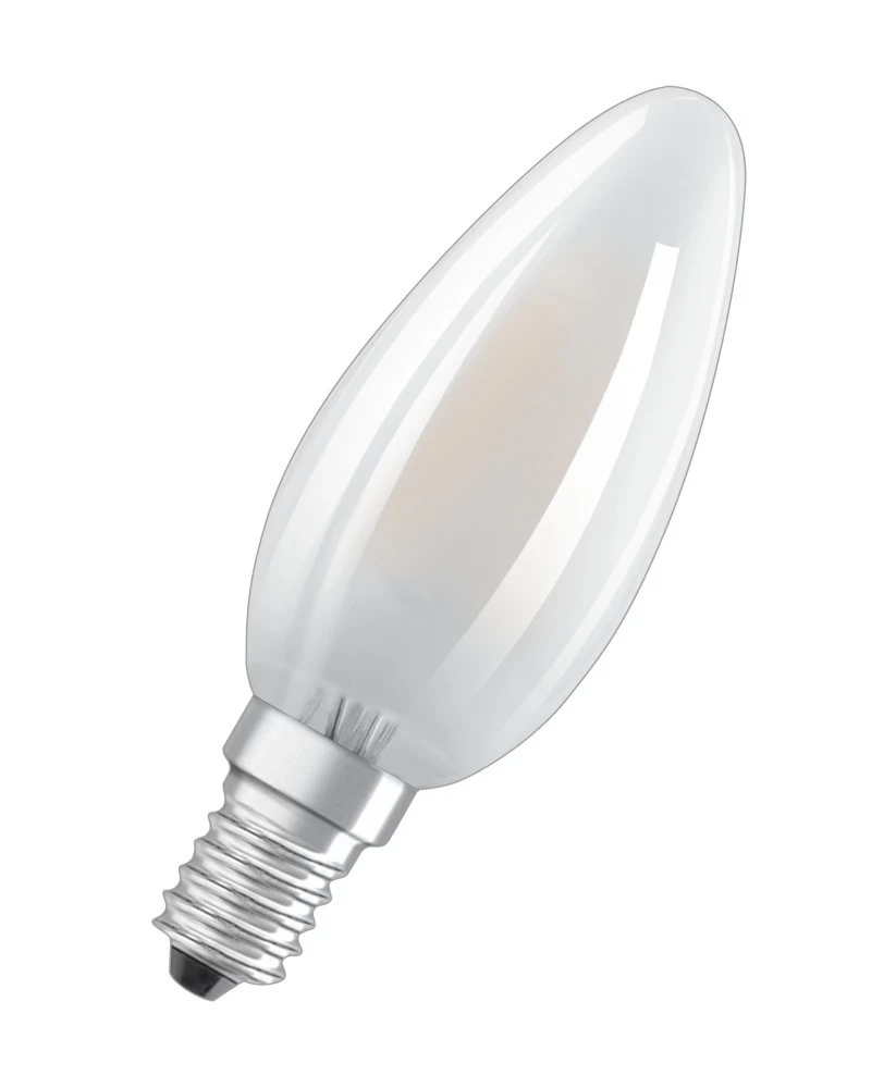 OSRAM Retrofit E14 LED Kerze 5W B40 Dimmbar Filament Matt Warmweiss Wie 40W 1 OSRAM Retrofit E14 LED Kerze 5W B40 Dimmbar Filament Matt Warmweiss Wie 40W