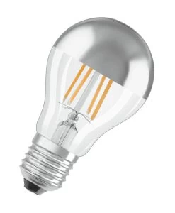OSRAM Silber Verspiegelt E27 LED Spiegellampe 4W A35 Filament Klar Warmweiss Wie 35W