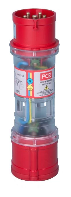 PCE 9434151 Strommessstecker M.Drehfeldanz. 16A IP44