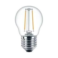 Philips CorePro P45 Tropfen LED Lampe E27 2W 250lm Warmweiss 2700K Wie 25W