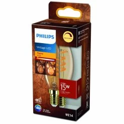 Philips Gold-Design Deko Filament LED Kerze E14 Dimmbar 2,5W 136lm Extra-warmweiss 1800K Wie 15W 9 Philips Gold-Design Deko Filament LED Kerze E14 Dimmbar 2,5W 136lm Extra-warmweiss 1800K Wie 15W -Philips Store philips gold design deko filament led kerze e14 dimmbar 25w 136lm extra warmweiss 1800k wie 15w5