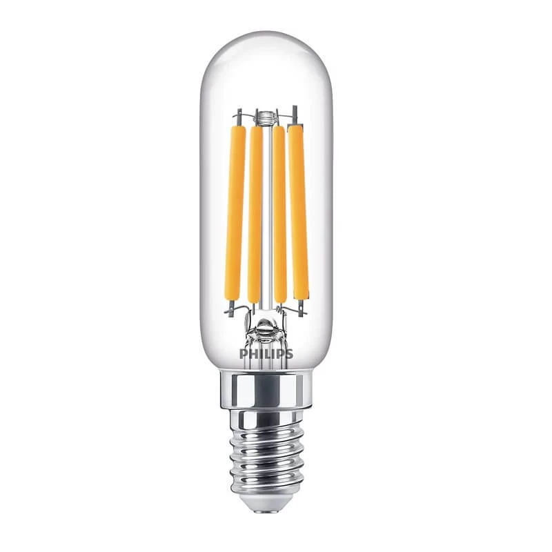 Philips Starke LED Mini-Lampe E14 T25 Düner Sockel 6,5W 806lm Warmweiss 2700K Wie 60W 1 Philips Starke LED Mini-Lampe E14 T25 Düner Sockel 6,5W 806lm Warmweiss 2700K Wie 60W