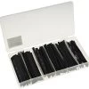 Schrumpfschlauch-Sortiment, 100-teilig In Praktischer Box, Schwarz