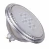 SLV 1005292 QPAR111 GU10, LED Leuchtmittel, Lampe Silber 7W 3000K CRI90 25°