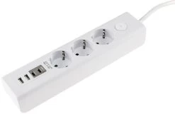 Steckdosenleiste Mit Ladebuchsen Für USB USB-A /USB-C,3-fach, Weiß, 1,5m Kabel -Philips Store steckdosenleiste mit ladebuchsen fuer usb usb a usb c3 fach weiss 15m kabel5