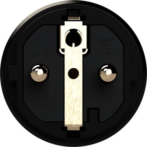 Stecker Schutzkontaktstecker Vollgummi 2xErdung IP44 PCE 0522-sr 2 Stecker Schutzkontaktstecker Vollgummi 2xErdung IP44 PCE 0522-sr – Bild 2