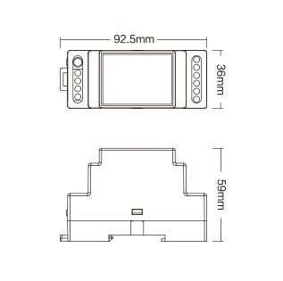 Synergy 21 LED Controller RGB-WW (RGB-CCT) DC12/24V Strip/Panel 5in1*Milight/Miboxer* 2 Synergy 21 LED Controller RGB-WW (RGB-CCT) DC12/24V Strip/Panel 5in1*Milight/Miboxer* – Bild 2