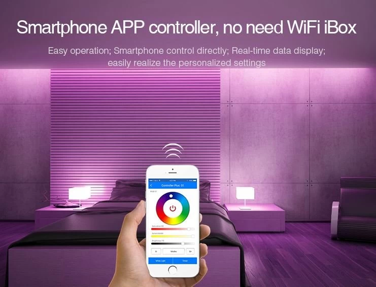 Synergy 21 LED Controller Touch RGB WiFi *Milight/Miboxer* Alexa Serie 5 Synergy 21 LED Controller Touch RGB WiFi *Milight/Miboxer* Alexa Serie – Bild 5