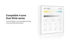 Synergy 21 LED Fernbedienung Smart Panel Dual White (CCT) 4-Zonen *Milight/Miboxer* -Philips Store synergy 21 led fernbedienung smart panel dual white cct 4 zonen milight miboxer6