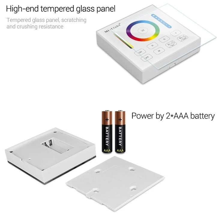 Synergy 21 LED Fernbedienung Smart Panel RGB-WW (RGB-CCT) *Milight/Miboxer* 7 Synergy 21 LED Fernbedienung Smart Panel RGB-WW (RGB-CCT) *Milight/Miboxer* – Bild 7