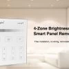 Synergy 21 LED Fernbedienung Smart Panel Single Color 4 Zonen *Milight/Miboxer*