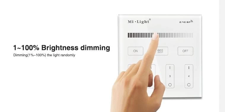 Synergy 21 LED Fernbedienung Smart Panel Single Color 4 Zonen *Milight/Miboxer* 9 Synergy 21 LED Fernbedienung Smart Panel Single Color 4 Zonen *Milight/Miboxer* – Bild 9