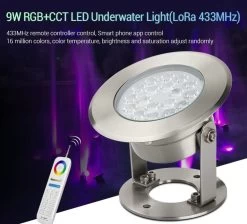 Synergy 21 LED LoRa (433MHZ) Unterwasserleuchte 9W RGB+CCT *Milight/Miboxer*