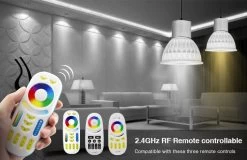Synergy 21 LED Retrofit GX5,3 4W RGB-WW Lampe Mit Funk Und WLAN *Milight/Miboxer* -Philips Store synergy 21 led retrofit gx53 4w rgb ww lampe mit funk und wlan milight miboxer4