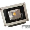 Synergy 21 LED Spot Outdoor Baustrahler 10W Graues Gehäuse - Grün V2