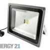 Synergy 21 LED Spot Outdoor Baustrahler 30W Schwarzes Gehäuse - Grün V2