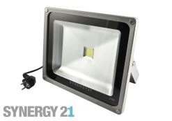 Synergy 21 LED Spot Outdoor Baustrahler 30W Schwarzes Gehäuse - Grün V2