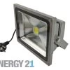 Synergy 21 LED Spot Outdoor Baustrahler 50W Schwarzes Gehäuse - Grün V2
