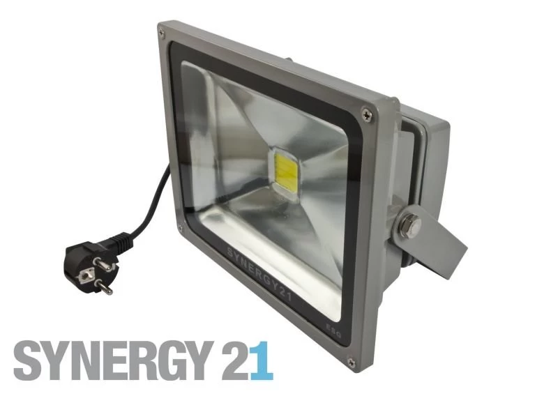 Synergy 21 LED Spot Outdoor Baustrahler 50W Schwarzes Gehäuse - Kaltweiß V2 1 Synergy 21 LED Spot Outdoor Baustrahler 50W Schwarzes Gehäuse - Kaltweiß V2