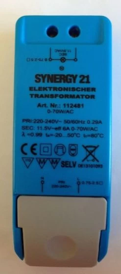 Synergy 21 Netzteil - 12V 105W AC Dimmbar