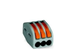 Wago 222-413 50x Verbindungsklemme 3-Leiter-Klemme Mit Betätigungshebel