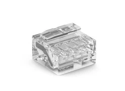 WAGO 243-144 100x Micro-Dosenklemme, 4 X 0,4 - 0,5 Mm Ø, Transparent