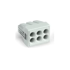 WAGO 773-496 50x Verbindungsdosenklemme Für EX E II-Anwendung, Lichtgrau, 6 X 2,5 Mm²