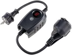 Zwischenstecker Mit Dämmerungsschalter Und Zeitvorwahl (1- 9 Std.) über Display